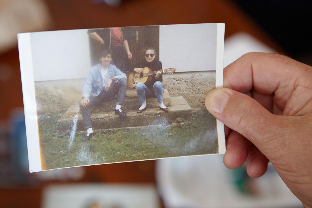 Meine Kinder. Meine Tochter ist im Krieg umgekommen. 