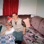 Dubravka M. (2005)  - Das sind Zwillingsschwestern, Rückkehrerinnen in Srebrenica. Beide sind schwer krank.