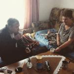 Jasminka S. (2015)  - Every new day we start with our morning coffee and then we plan our whole day. Now with us are our grandsons Adin and Eldar, who mean the world to us. They give us joy and strenght. 